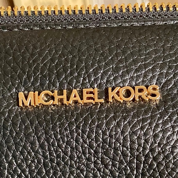 NWT Michael Kors large pebbled leather satchel bag & crossbody shoulder strap - Picture 6 of 6